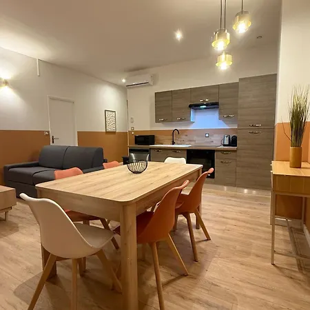 Le Paisible - Clim - 7 Personnes - Proche 1er Mai شقة *