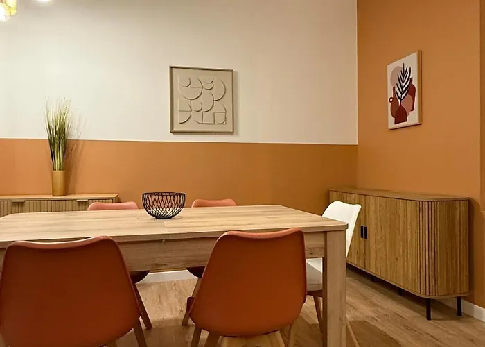 Le Paisible - Clim - 7 Personnes - Proche 1er Mai Апартаменты