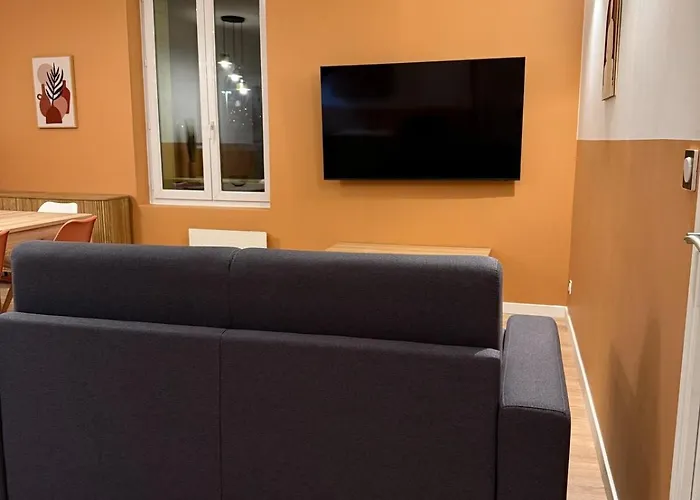 Апартаменты Le Paisible - Clim - 7 Personnes - Proche 1er Mai Клермон-Ферран